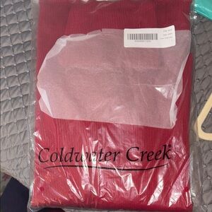 Coldwater Creek Vibrant Red Knitwear